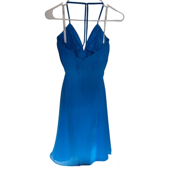 DaVinci Dress Women's Formal Gown Prom Wedding Graduation Size 6 Halter Top - Picture 4 of 13